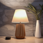 Rosewood Table Lamp